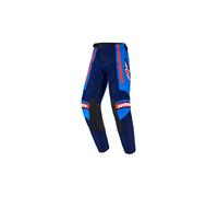 Alpinestars Pantalon de motocross pour enfants Racer Nomur Bleu/Orange Taille 18