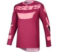 Alpinestars Racer Riway Maillot de motocross, Rouge foncé, Taille S