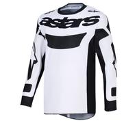 Alpinestars Maillot cross Racer Riway Manches longues L Homme Blanc/Noir