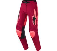 Alpinestars Pantalon de motocross Racer Riway Rouge foncé/Corail 2026 Taille 30 Homme