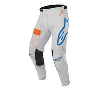 Alpinestars Racer Tech Atomic Pantalon de motocross, blanc-bleu, taille 30 pour homme