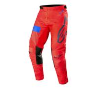 Alpinestars Racer Tech Atomic Pantalon de motocross, rouge-bleu, taille 28 pour homme