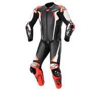 alpinestars Racing Absolute V2 1 Pièce Combinaison en cuir 1 partie Noir/Blanc/Rouge 48 homme