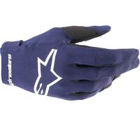 Alpinestars Radar Gants de motocross, noir-bleu, taille M pour homme