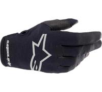 Alpinestars Radar Gants de motocross, noir/gris, Taille S