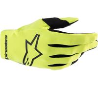 Alpinestars Radar Gants de motocross, noir-jaune, taille XL pour homme