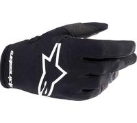 Alpinestars Radar Gants de motocross pour enfants, noir, Taille L