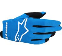 Alpinestars Radar Gants de motocross pour jeunes, bleu/blanc, Taille S