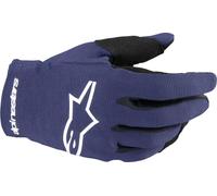 Alpinestars Radar Gants de motocross pour jeunes, bleu foncé, Taille S