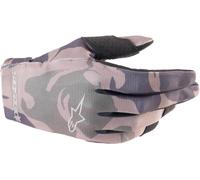Alpinestars Radar Gants de motocross, vert-multicolore, taille 2XL pour homme