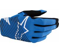 Alpinestars Radar Pro Gants de motocross, bleu, Taille S