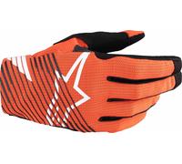 Alpinestars Radar Pro Gants de motocross, orange, Taille 2XL