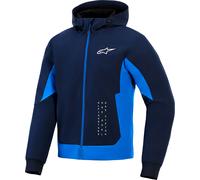 Alpinestars Radium Tech Hoodie, veste en textile 3XL Bleu Foncé/Bleu Bleu Foncé/Bleu