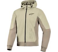 Alpinestars Radium Tech Hoodie, veste en textile 4XL Beige/Marron Clair Beige/Marron Clair