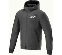 Alpinestars Radium Tech Hoodie, veste en textile L Noir/Blanc Noir/Blanc