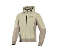 Alpinestars Radium Tech - Sweat à capuche pour homme - Construction urbaine 3 L - Armure Nucleon Flex Plus - Coupe-vent, Mastic en aluminium, L