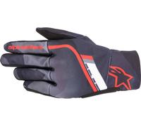 Alpinestars Reef Gants de moto, noir-gris-rouge, taille S pour homme