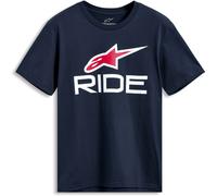 Alpinestars Ride 4.0 Csf Short Sleeve T-shirt Bleu S Homme