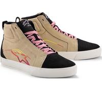 Alpinestars Ride-63 Canvas Chaussures moto, beige/noir, Taille 11