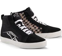 Alpinestars Chaussures De Moto Ride-63 Canvas Black Cool Gray Chess