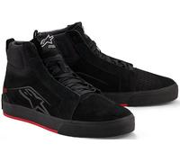 Alpinestars Ride-63 Chaussures moto, noir/rouge, Taille 10,5