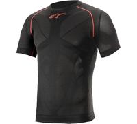 Alpinestars Ride Tech V2 Chemise fonctionnelle, noir/rouge, Taille M/L