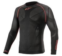 Alpinestars Maillot de corps Tech à manches longues noir/rouge XL-XXL