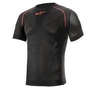 Alpinestars Ride Tech V2 Chemise fonctionnelle, noir-rouge, taille M L