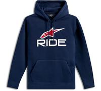 Alpinestars Ride V3, sweat à capuche XS Bleu Foncé/Blanc/Rouge Bleu Foncé/Blanc/Rouge