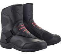 Alpinestars Ridge V2, bottes courtes imperméables 36 EU Noir/Rouge Noir/Rouge