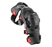 Alpinestars RK-7 Plasma Orthèses de genou, schwarz/rot, M