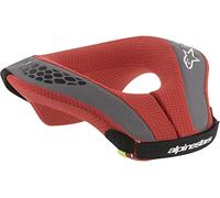 Alpinestars Bicycle Sequence Youth Roll Neck Protector Rouge 9-12 Years Black Red