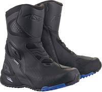Alpinestars RT-8 Gore-Tex Botte de moto, noir-bleu, taille 41 pour homme
