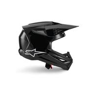 Casque Cross Alpinestars SM3 Solid Noir BrillantXL Noir Brillant