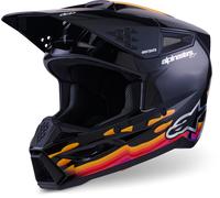 Alpinestars S-M3 Force Casque de motocross, noir, taille S pour homme