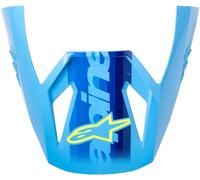 Alpinestars S-M3 Force OCD, pic Bleu/Jaune Néon Bleu/Jaune Néon