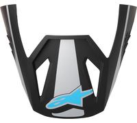 Alpinestars S-M3 Heat, pic Mat Noir/Argent/Bleu Mat Noir/Argent/Bleu