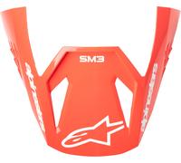 Alpinestars S-M3 Radium, pic Rouge Néon/Blanc Rouge Néon/Blanc