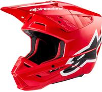 Alpinestars Casque de motocross S-M5 Corp ECE22.06 Rouge/Blanc/Noir Taille S