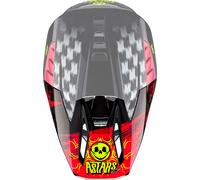 Alpinestars S-M5 Rash, pic Gris Foncé/Rouge/Jaune Néon Gris Foncé/Rouge/Jaune Néon