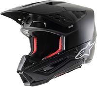 Alpinestars S-M5 Solid 2024 Casque de Motocross (Black Matt,L (59/60))