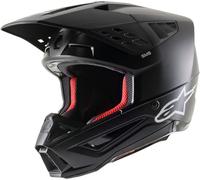 Alpinestars S-M5 Solid 2024 Casque de motocross, Noir mat, Taille L (59/60)