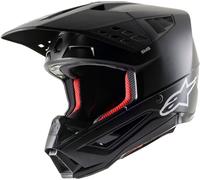 Alpinestars S-M5 Solid, casque de motocross L Noir Mat Noir Mat