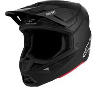 Alpinestars S-M7 Casque de motocross, Noir mat, Taille XL (61/62)
