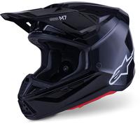 Alpinestars Casque de motocross S-M7 Solid ECE 22.06 Noir XXL