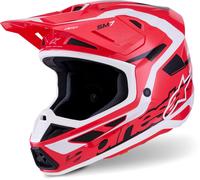 Alpinestars S-m7 Deed Ece22.06 Off-road Helmet Rouge XL