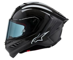 alpinestars S-R10 Solid Casque Intégral Carbone/Noir S unisex