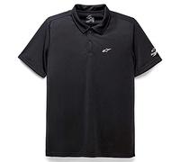 Alpinestars, Scenario Performance Polo, Polo À Moitié Manches, Noir, S, Homme