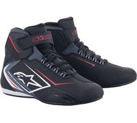 Alpinestars Sektor Chaussures de moto imperméables, noir-gris-blanc, taille 46 pour homme