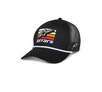 Alpinestars Selica Trucker Hat Baseball Cap Sport Réglable Casquette, Noir/Noir, Taille Unique Homme